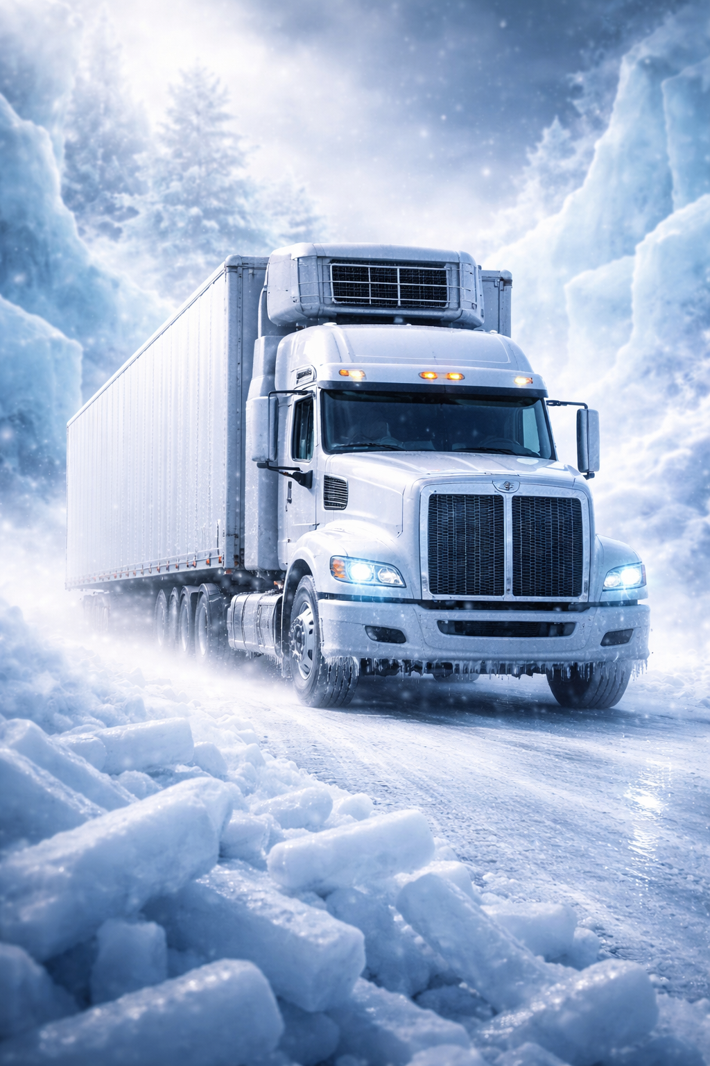 transport logistique froid surgelé température controlée