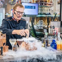 effet de fumée blanche lourde